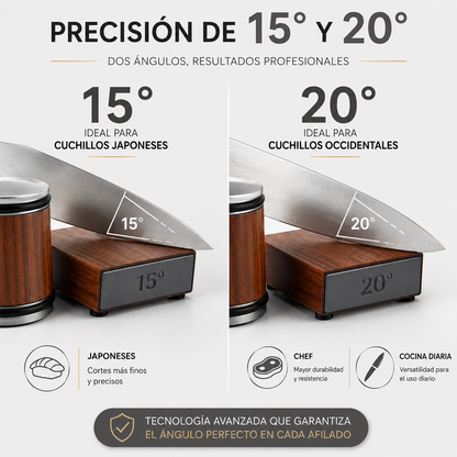 Juego de Afilador de Cuchillos Kivara Diamond